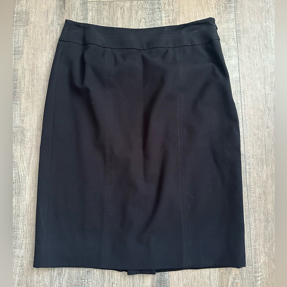 White House Black Market Classic Black Pencil Skirt